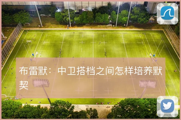 布雷默：中卫搭档之间怎样培养默契